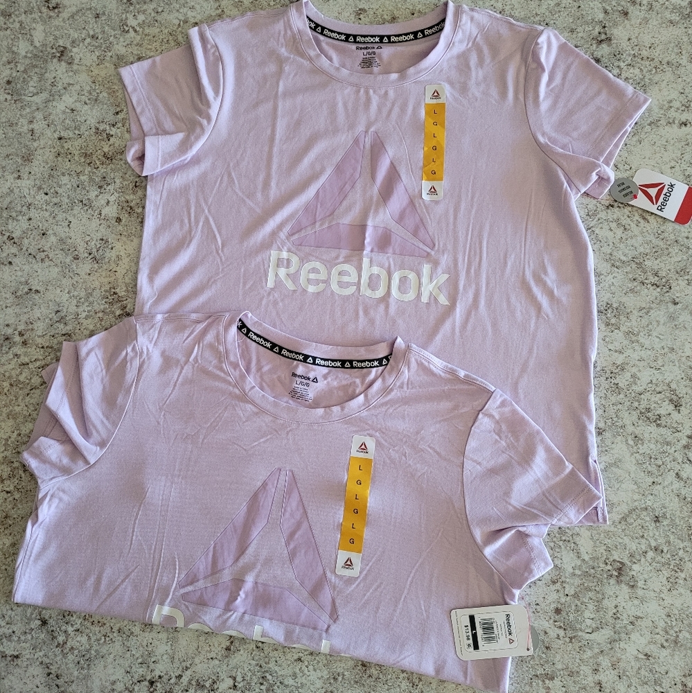 Bundle Of 2 Reebok NWT Shirts (L) - Picture 2 of 9